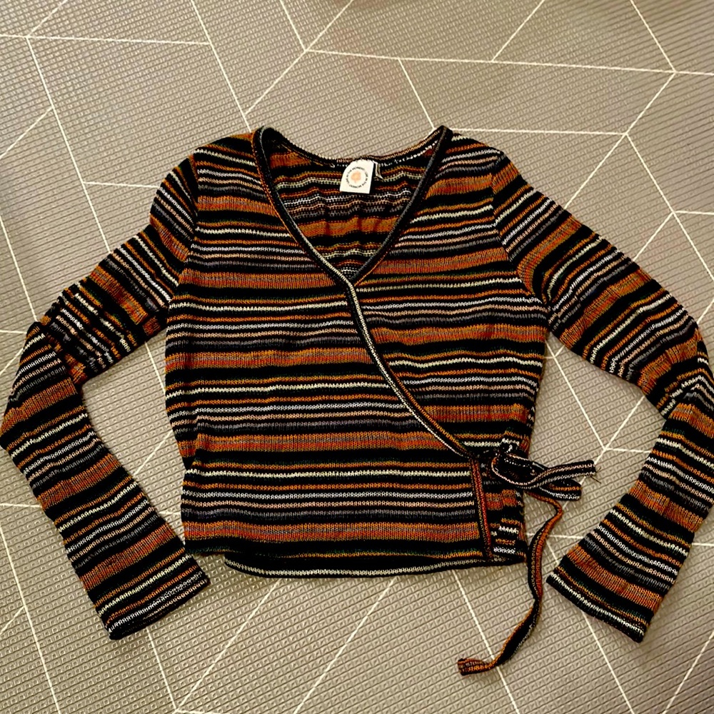 Live in the Moment Striped Shirt